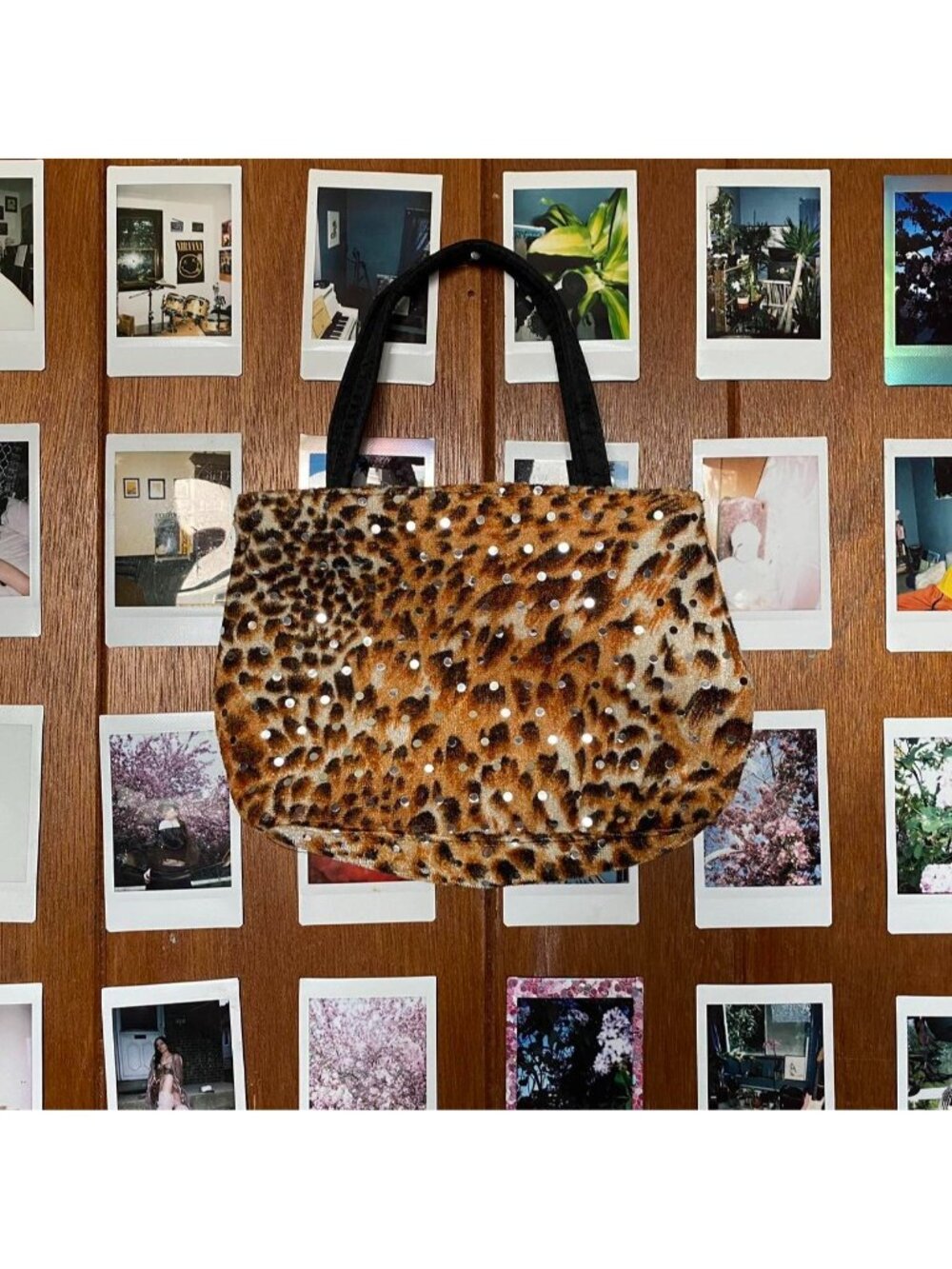 Y2K Mini Leopard Purse